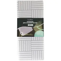 Килимок для сушіння посуду Eco Fabric 38х51 см темно-сірий (EF-3851-LZ)