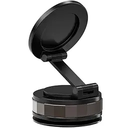 Автоутримувач Wi-CH057 Holdex Magnetic Car Holder with Vacuum Mount Black Wiwu teh0029284 - мініатюра 3