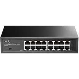 Комутатор Cudy GS1016, 16-Port Gigabit Metal Switch (GS1016) - мініатюра 8