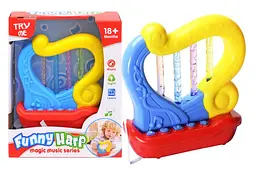 Арфа музична, зі світлом, в коробці 65153 г.13*6*16 см