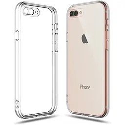 TPU чохол Epic Transparent 1,5mm Full Camera для Apple iPhone 7 plus / 8 plus (5.5) Безбарвний (прозорий)