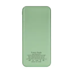 Повербанк 10000mAh Power Bank Kraft KPB-2010FC Green 22.5W QC3.0 (43-00092) - мініатюра 3