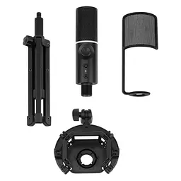 Мікрофон MIC TRIPOD, Black, USB, 16-bit / 48 кГц Streamplify teh0028141 - мініатюра 7