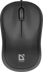 Миша Defender Patch MS-759, чорний, USB, оптична, 1000 dpi, 3 кнопки, 1.2 м (52759)