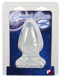 Анальна пробка Crystal Clear Big Plug 13 см (прозорий) - мініатюра 8