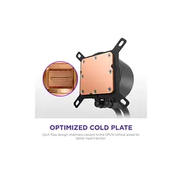 Система рідинного охолодження NZXT Kraken Plus V2 360mm AIO liquid cooler w/Displ (RL-KN360-B2) - мініатюра 5