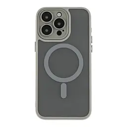 Чохол-накладка Magnetic Matte Camera Lens with Magsafe Apple iPhone 15 Pro Grey (35215_3345375)