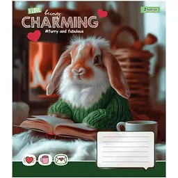 Зошит 1 вересня Charming А5, 18 аркушів в лінію (768186)  