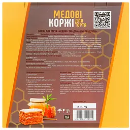 Коржі Домашні продукти Медові 400 г - мініатюра 2