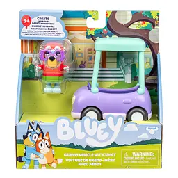 Ігровий набір Bluey Транспорт: Granny Car&Janet (125382) - мініатюра 3