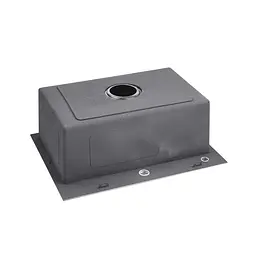 Кухонна мийка Kroner KRP Schwarze - 5843HM PVD (3,0/1,0 мм) CV022794, Чорний - мініатюра 3