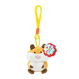 М'яка іграшка-брелок "Хом'ячок" Plush and Co PLC25003-5, 8х5х11 см