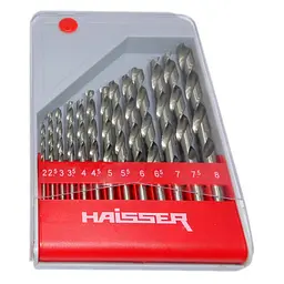 Набір свердел по металу Haisser HSS 2-8 мм 13 шт. (23893) - мініатюра 2