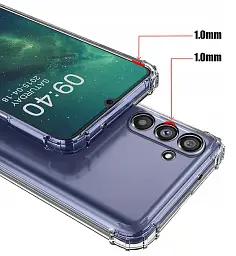 Панель BeCover Anti-Shock для Samsung Galaxy A34 5G SM-A346 Clear (708954) - мініатюра 5