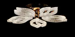 Світлодіодна люстра Splendid Ray L1707/5 LED (FGD), золото, білий, 120 Вт, від 10-18 м² - мініатюра 3