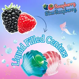 Желейні цукерки Amos 4D Gummy Mermaid Jewels 170г - мініатюра 5