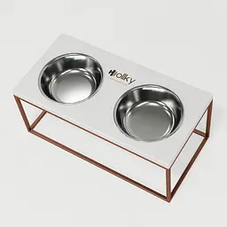 Hollky Base XL20 — миски на підставці для великих собак (2 × 1,8 л) - мініатюра 6