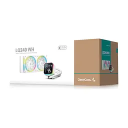 Система рідинного охолодження Deepcool LQ240 White (R-LQ240-WHDSMC-G-1) - мініатюра 7