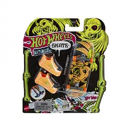 Скейт із взуттям для пальчиків Hot Wheels Тоні Гок Неон в асортименті (HPG21) - мініатюра 12
