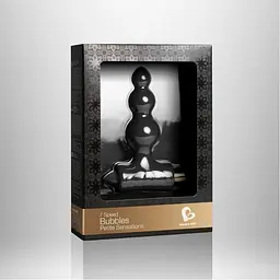 Анальний вібратор Rocks Off Petite Sensations Bubbles Black, 8.5х2.8 см, чорний - мініатюра 4