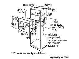 Духова шафа Bosch HBF114ES0 - мініатюра 4