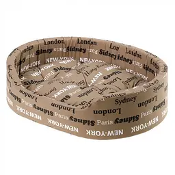 М'який лежак для котів та собак Ferplast DANDY Cities (Міста) (FR82942096)