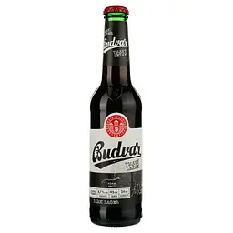 Пиво Budweiser Budvar Tmavy Lezak Dark, темне. фільтроване, 4,7%, 0,33 л