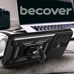 Панель BeCover Military для Motorola Edge 40 Neo Black (710677) - мініатюра 2