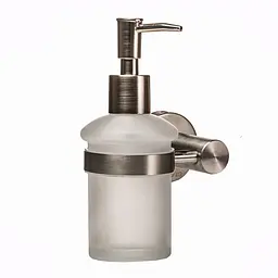 Дозатор для рідкого мила Globus Lux SS 8433, Хром матовий