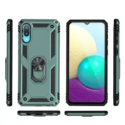 Чохол до мобільного телефона BeCover Military Samsung Galaxy A02 SM-A022 / M02 SM-M022 Dark Green (706641) - мініатюра 2