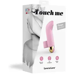 Вібратор на палець Love To Love Touch Me Rose - мініатюра 4