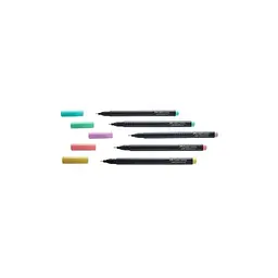 Лайнер Faber-Castell набір ручок капілярних Grip Finepen neon тригранна 0,4 мм, 5 кольорів (32145) - мініатюра 3