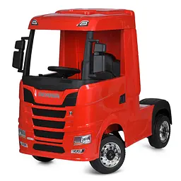 Електромобіль вантажівка 4x35W 2x12V7Ah MP3/USB/Bluetooth червоний (M 6062EBLR-3)