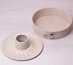 Форма Marble для випічки роз'ємна зі змінним дном для кексу Kamille Ø26х7 см kuh0006944 - мініатюра 3
