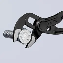 Кліщі сантехнічні переставні високотехнологічні, Ø28мм Cobra KNIPEX XS 87 00 100 BK, фосфат - мініатюра 4