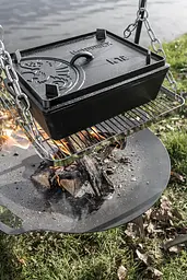 Казан-жарівня чавунна Petromax Loaf Pan with Lid 8 л (1017-k12) - мініатюра 2