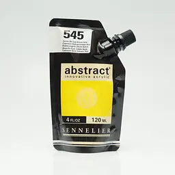Акрилова фарба Sennelier Abstract, 120 мл, Кадмій жовто-лимонний відтінок (Cadmium Yellow Lemon Hue)