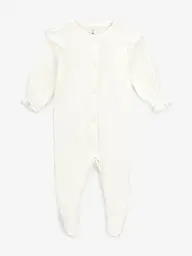 Комбінезон+шапочка для дівчинки Dexters 900515 68 см Молочний shop (4823151712037) - мініатюра 2