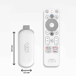 HOMATICS 4K TV Stick 2/32Gb Amlogic S905Y4 Google TV 12 4K HDR з голосовим пошуком, ліцензований Netflix, Смарт ТВ стік - мініатюра 7