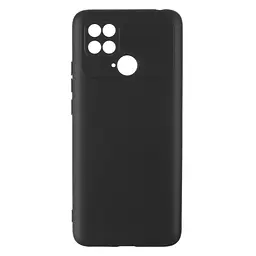 Чехол-накладка для смартфона Xiaomi Poco C40, противоударный, силиконовый, термополиуретановый (ТПУ), с защитой камеры и корпуса, черный, защита всего корпуса, ArmorStandart (ARM62122)