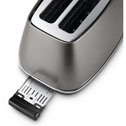 Тостер DeLonghi CTOT 2103 GY Icona Metallics (00000024337) - мініатюра 3
