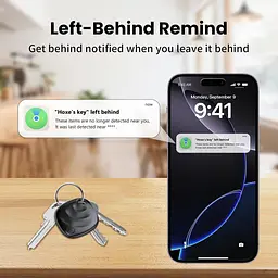 Bluetooth-трекери Hoxe для Apple Find My, комплект 4 шт з батарейками - мініатюра 3