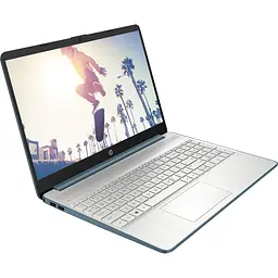 Ноутбук HP 15s-fq5018ua 15.6' FHD IPS AG, Intel i5-1235U, 16GB, F1024GB, UMA, DOS, синій (825H1EA) - мініатюра 2