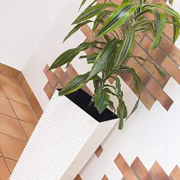Горщик для рослин Prosperplast Rato Square 8/16.3 л білий (DRTS225-S449) - мініатюра 3