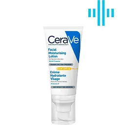 Дневной увлажняющий крем CeraVe для нормальной и сухой кожи лица с SPF 30, 52 мл (MB525400)