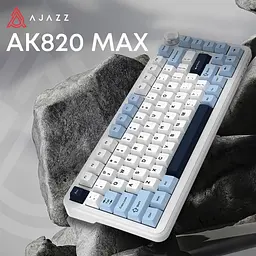 Клавіатура Ajazz AK820 MAX PLUS Daydream Switch Blue White Dark Blue 3 (AK820MAX-DD-BWD) - мініатюра 3