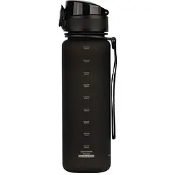 Бутылка Uzspace Colorful Frosted 3026 500 мл, Black - мініатюра 2