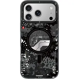 Чохол YoungKit Camouflage with Magnetic Ring для Apple iPhone 17 Pro Shadow Camo [168237]