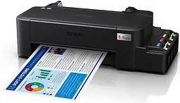 Принтер ink color A4 EcoTank L121 9_4 ppm USB 4 inks Epson teh0014846 - мініатюра 6