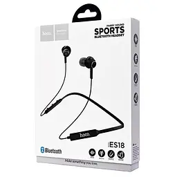Навушники Bluetooth Hoco ES18 Faery sound, 4h black - мініатюра 4
